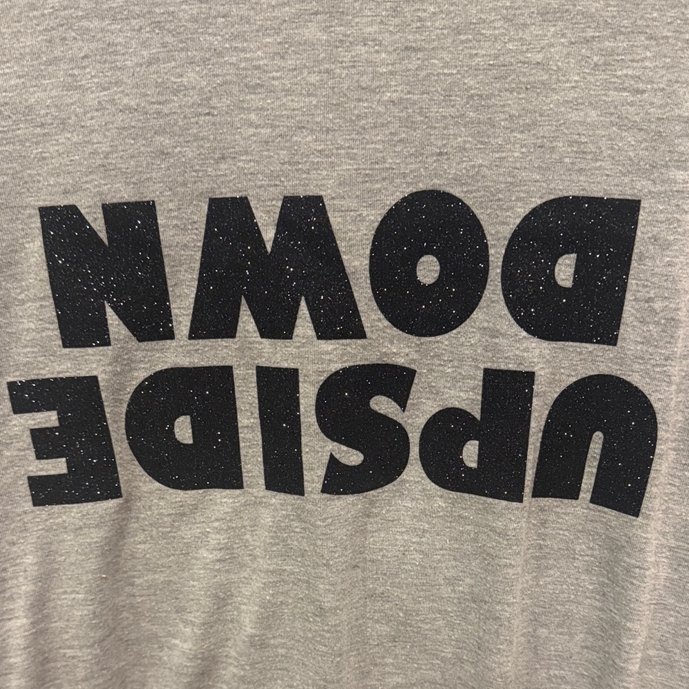 Funny Gray Graphic Sweatshirt - Picture 3 of 5